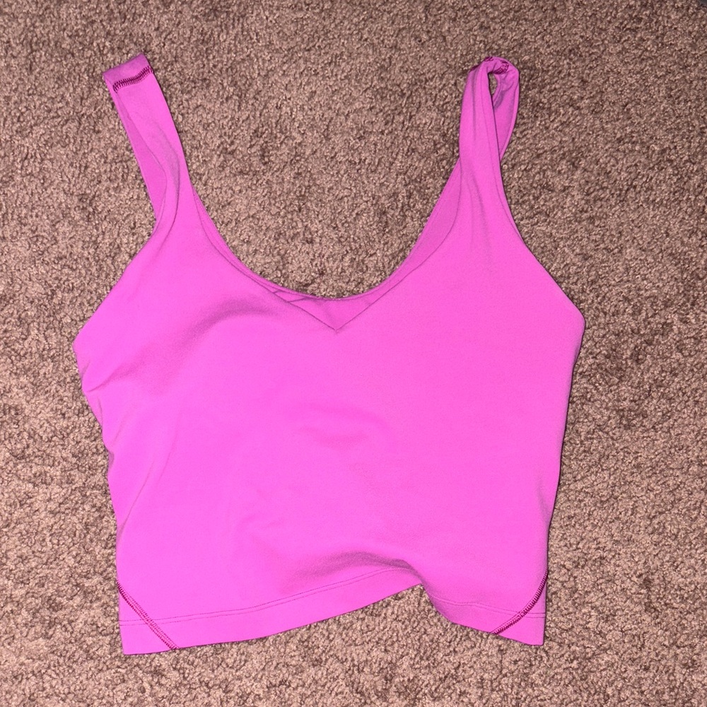 lululemon athletica Pink Tank Top